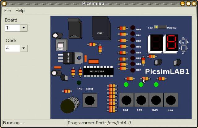 Pic microcontroller simulator software